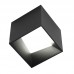 Sieninis šviestuvas CUBE BLACK
